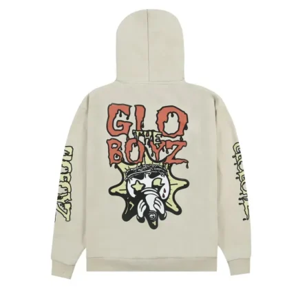 Glo Boyz Bat Mummy Hoodie (Ivory)