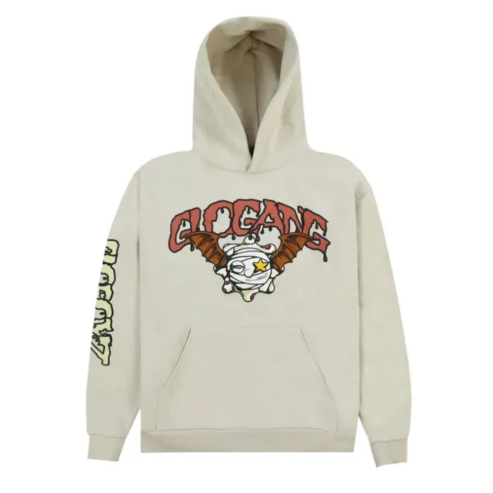 Glo Boyz Bat Mummy Hoodie (Ivory)