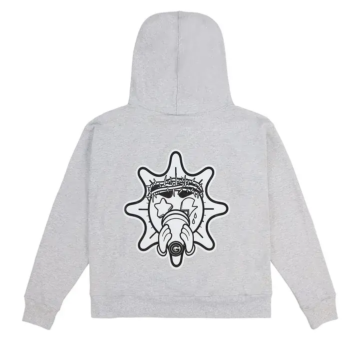 Glo Gang Almighty Hoodie (Heather Grey)