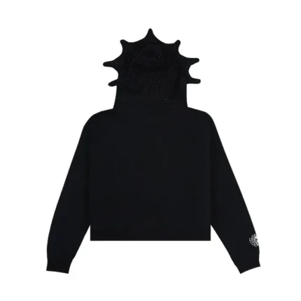 Glo Gang Blackout Rhinestone Hoodie (Black)