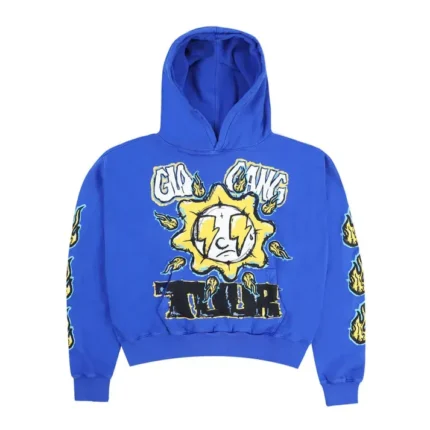 Glo Gang Bummas Records Hoodie (Blue)