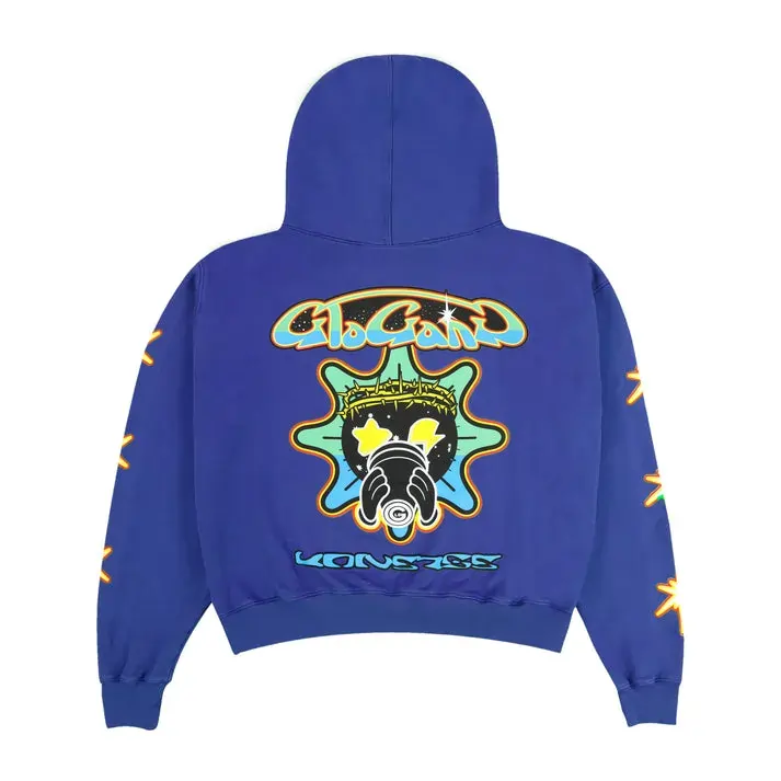 Glo Gang Galaxy Hoodie (Vintage Blue)