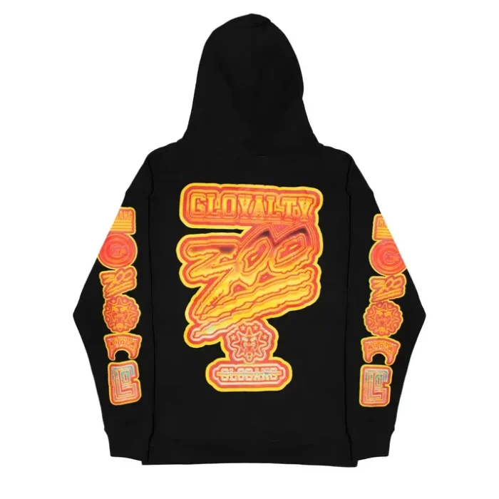 Glo Gang Gloyalty Sunrise Gradient Hoodie (Black)