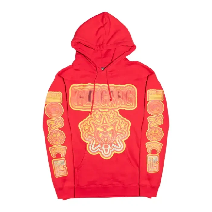 Glo Gang Gloyalty Sunrise Gradient Hoodie (Red)