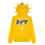 Glo Gang Man Full Zip Hoodie (Yellow)