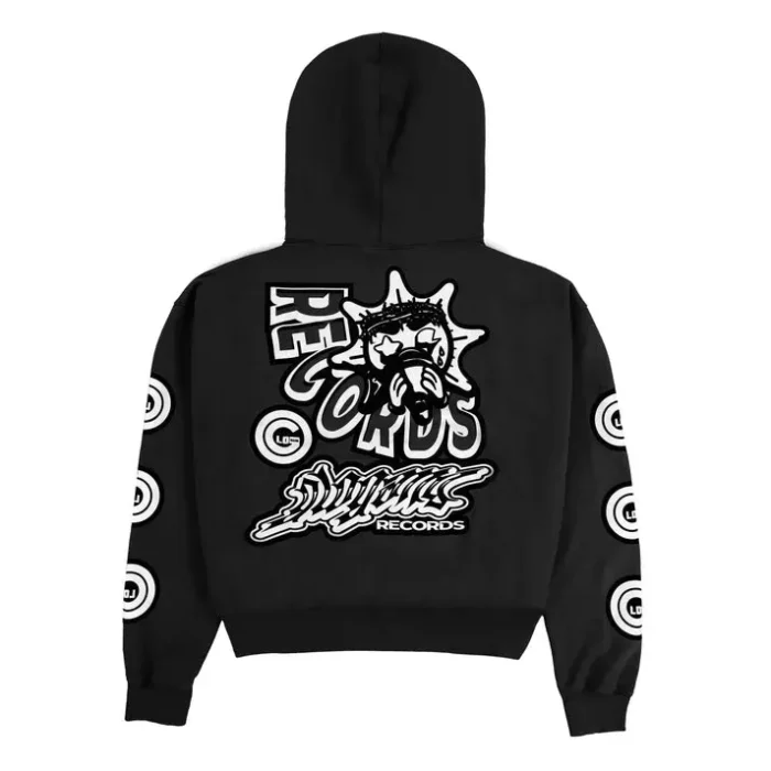 Glo Gang Records Hoodie (Black)