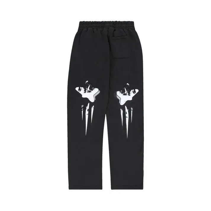 Glo Gang Sun Child Flag Straight Leg Sweatpants (Black)