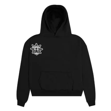 Glo Gang Sun Font Hoodie (Black)