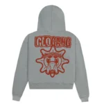 Glo Gang Sun Font Hoodie (Grey)