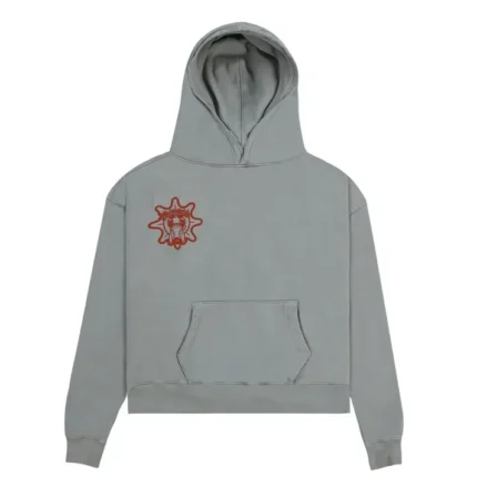 Glo Gang Sun Font Hoodie (Grey)