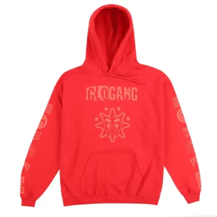 Glo Gang 300 Gloyalty Hoodie (Red/Electric Red)