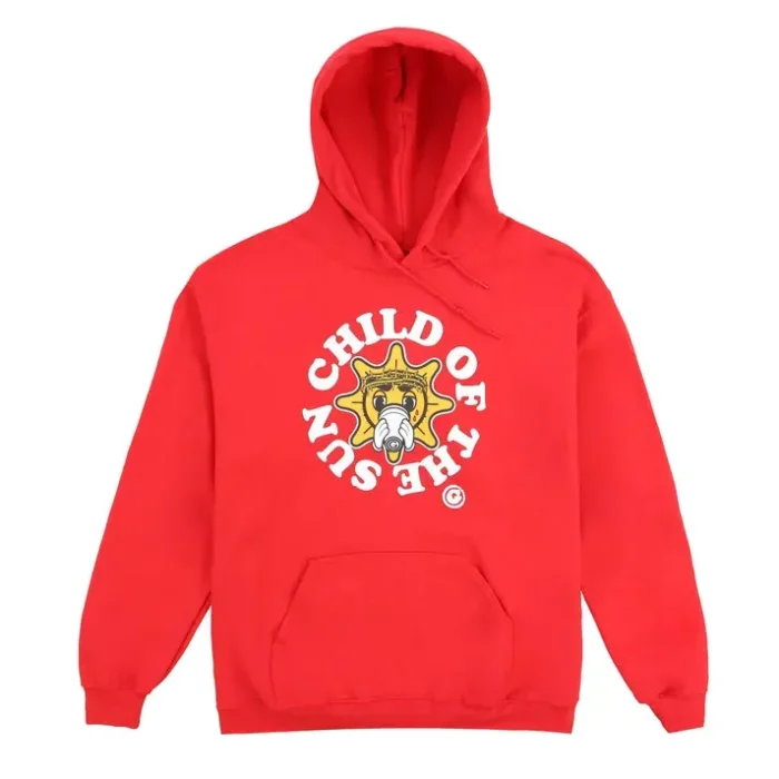 Glo Gang Child Of The Sun Hoodie (Red)