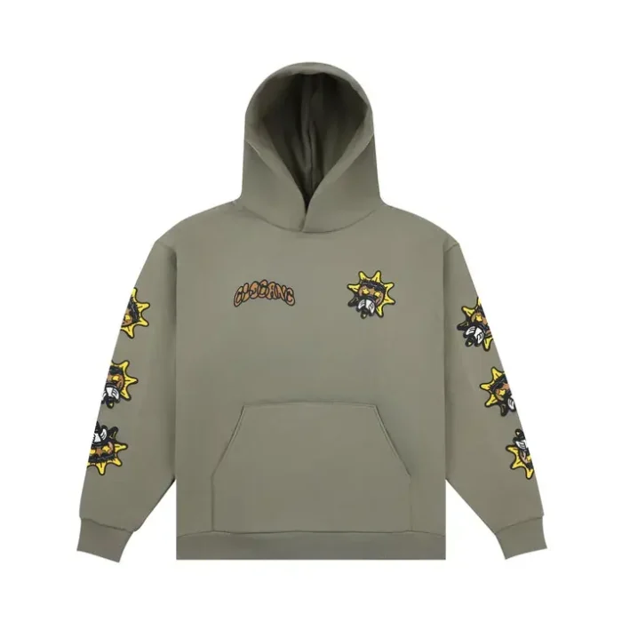 Glo Gang Deserted Sun Hoodie (Olive)